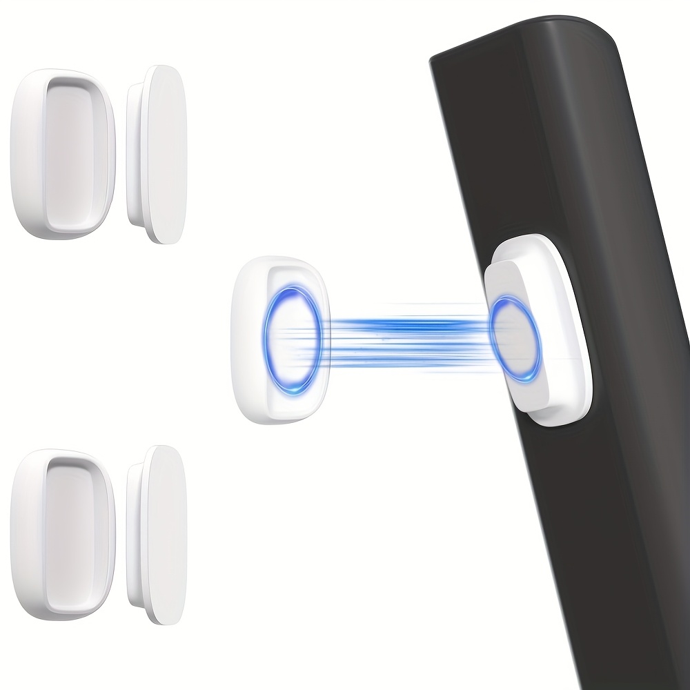 2 pièces Porte-Télécommande Magnétique Mural - Adhésif Autocollant, Convient pour l'Arrière de la Télévision ainsi que les Commandes à Distance des Ventilateurs et Climatiseurs, Organisateur Bureau & Placardage en Noir