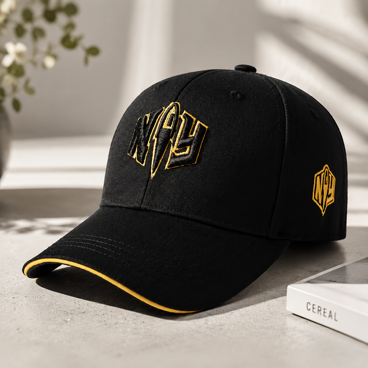 Boné Trucker Unissex Ajustável 1 peça com 3 Bordados  5