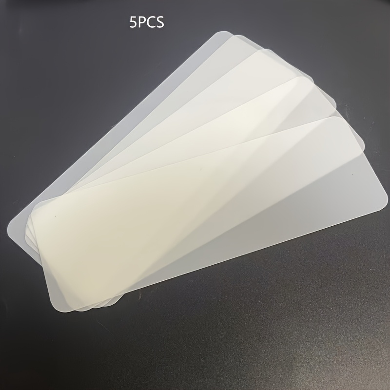 5pcs Plastic Steel Insert Plate, Suitable For Nano Door Jogging Toughness Bypass Repair Tool Auxiliary Consumables