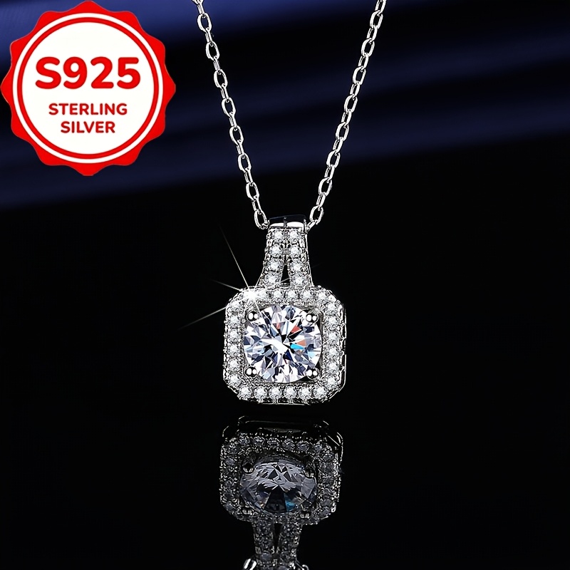 3pcs Minimalist S925 Silver Square Ring Set