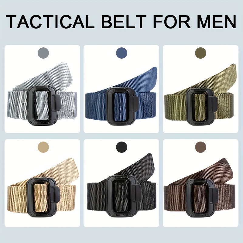 Quick Release Tactical Belt Men Army Style Combat Belt - Temu Canada