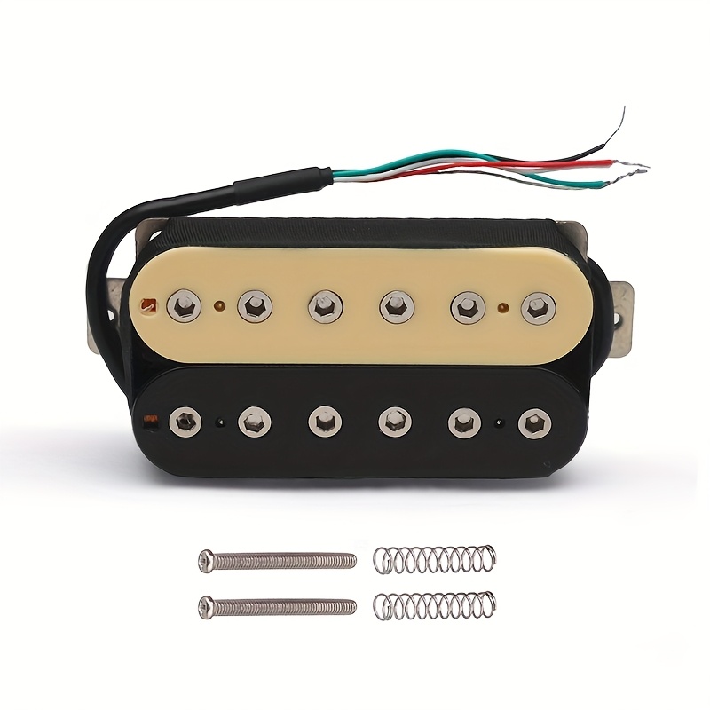 Vintage Aluminum Nickel Cobalt 5 Double Coil Electric Guitar Pickup LP for Guitar Neck and Bridge, Guitar Pickup, Guitar Accessorie