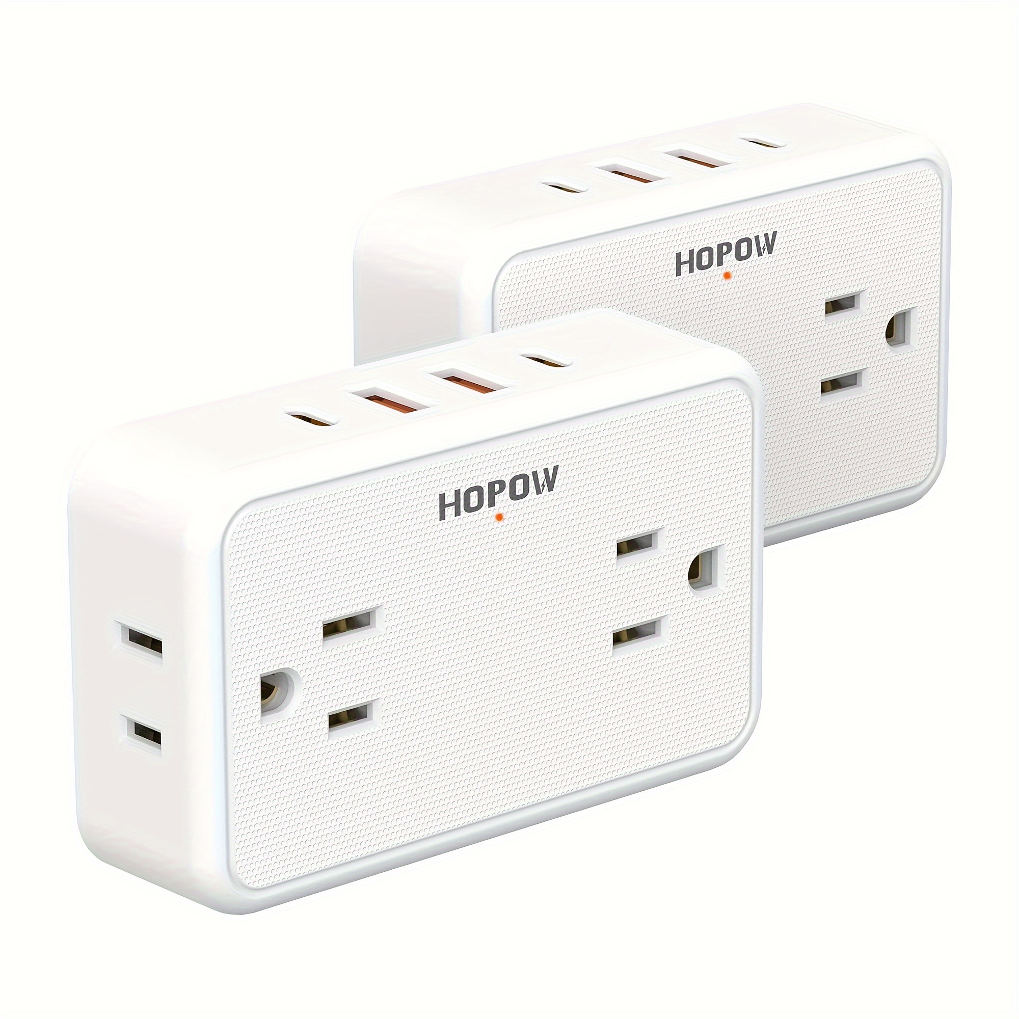 

2 Outlet , Outlet 4 Ac And 4 Usb , No Charger, Adapter For , For Dorm,