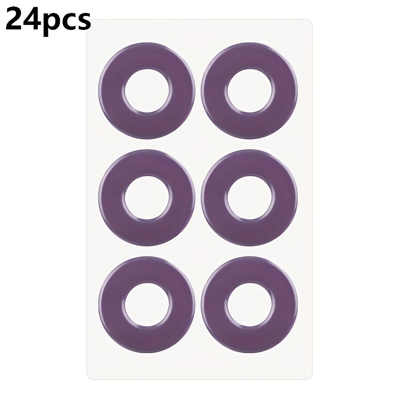 24pcs Reusable Circular Pads - Absorption For High Heels, Toe And Heel Protection, Footwear Accessory| Absorption|reusable