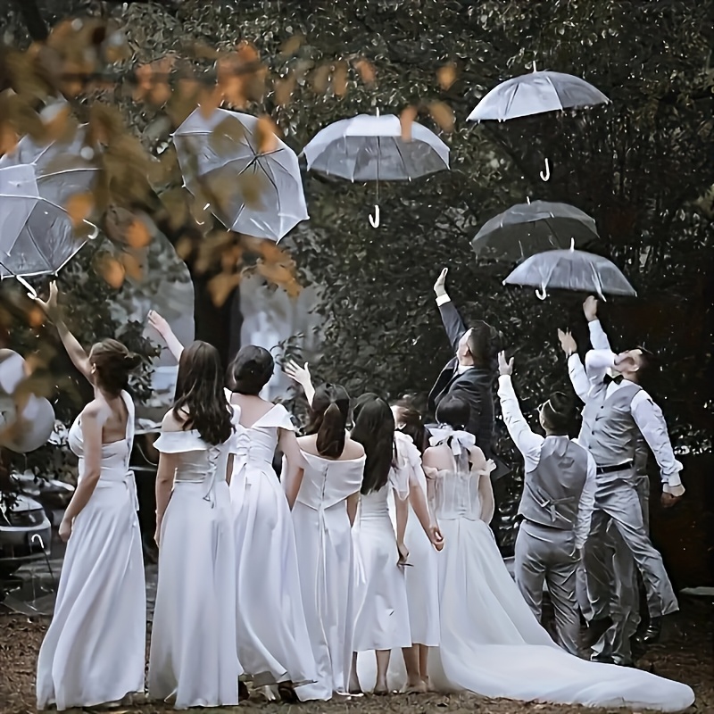 Fantastico Ombrello Alla Moda Per Signora, Ombrello Trasparente A