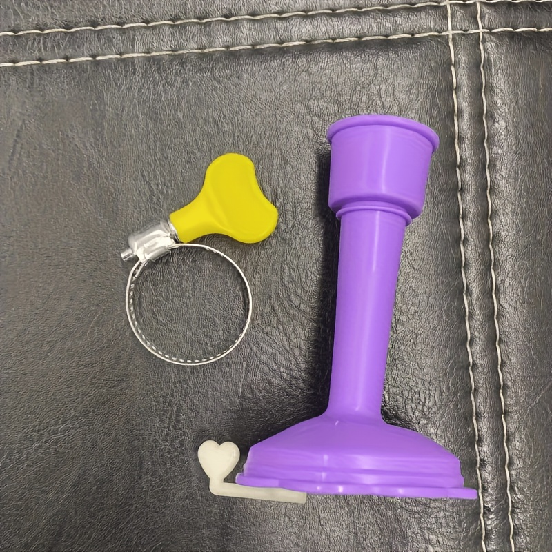 Home Use Convenient Purple Faucet Pressure Regulator, Portable Extension, Suitable For Washbasins, , , Compatible With Drinking Water, Great Product