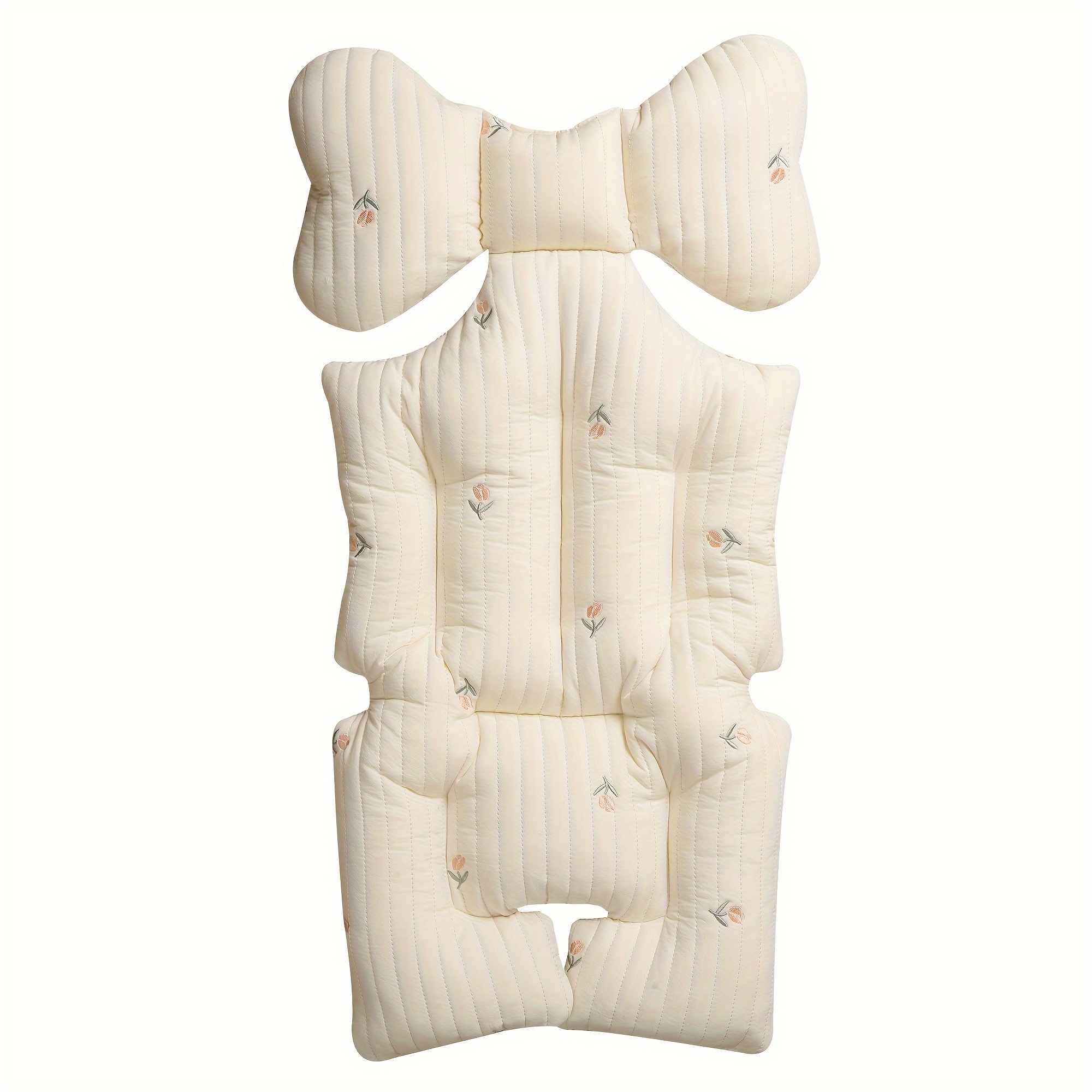 Soft Stroller Cushion for Youngsters, Cozy Beige