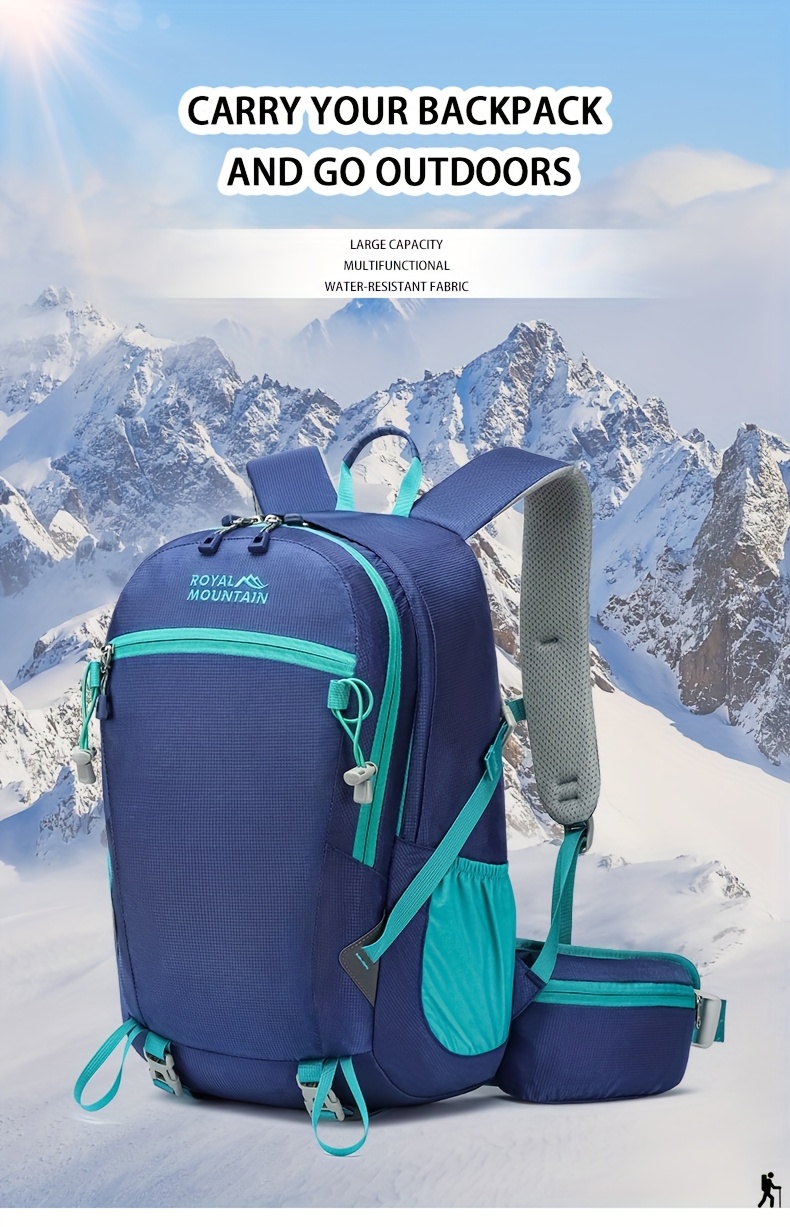 1303 30l outdoor backpack breathable casual camping hiking Temu