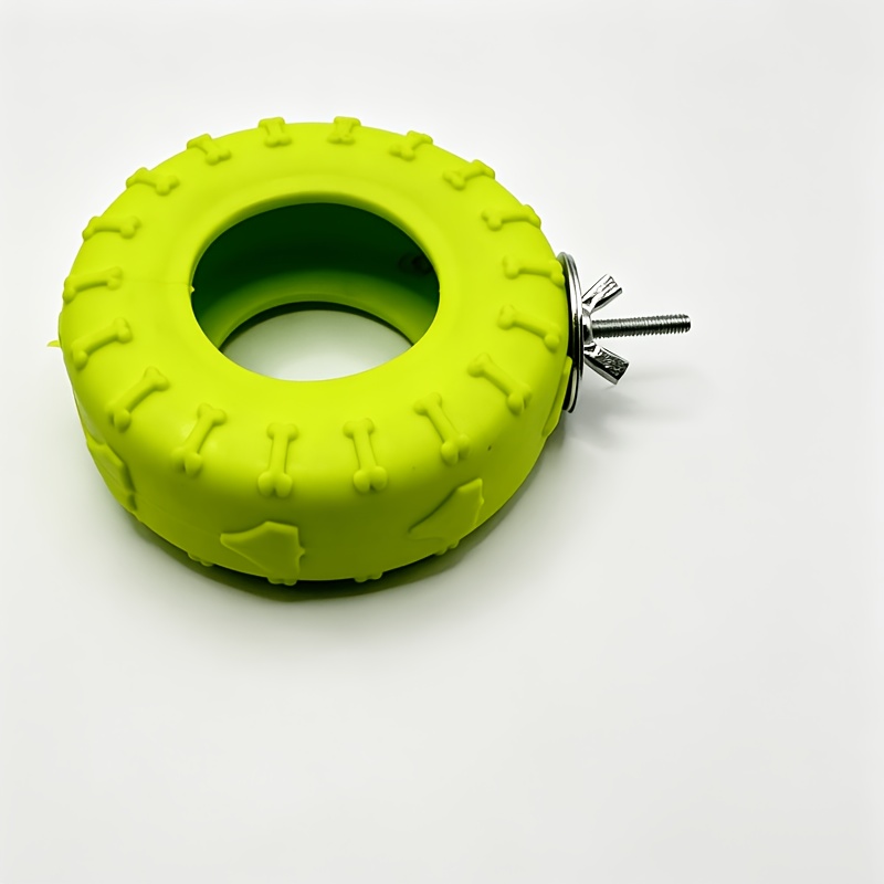 Honey Badger Large Tire Jumping Platform Toy, Cartoon Bone Pattern
