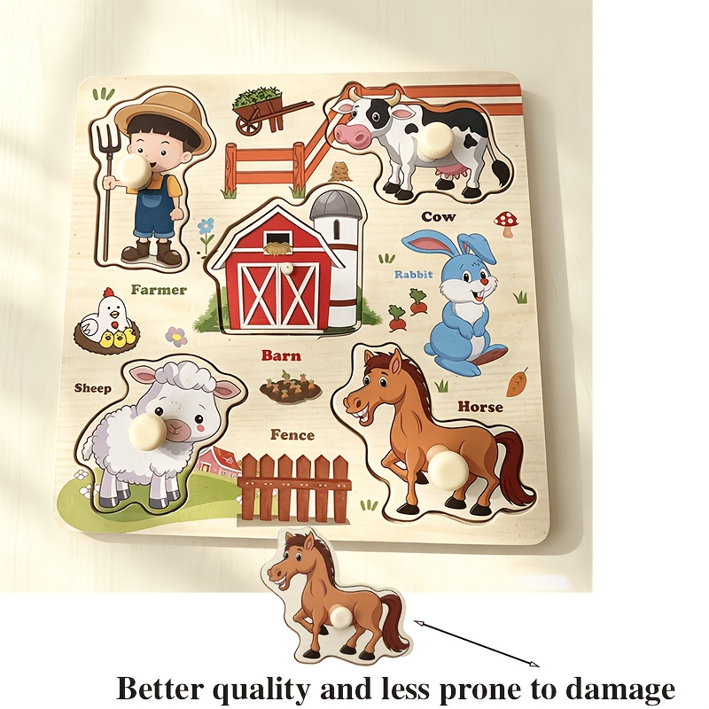 Wooden Stacking and Sorting Toys for Early Learning