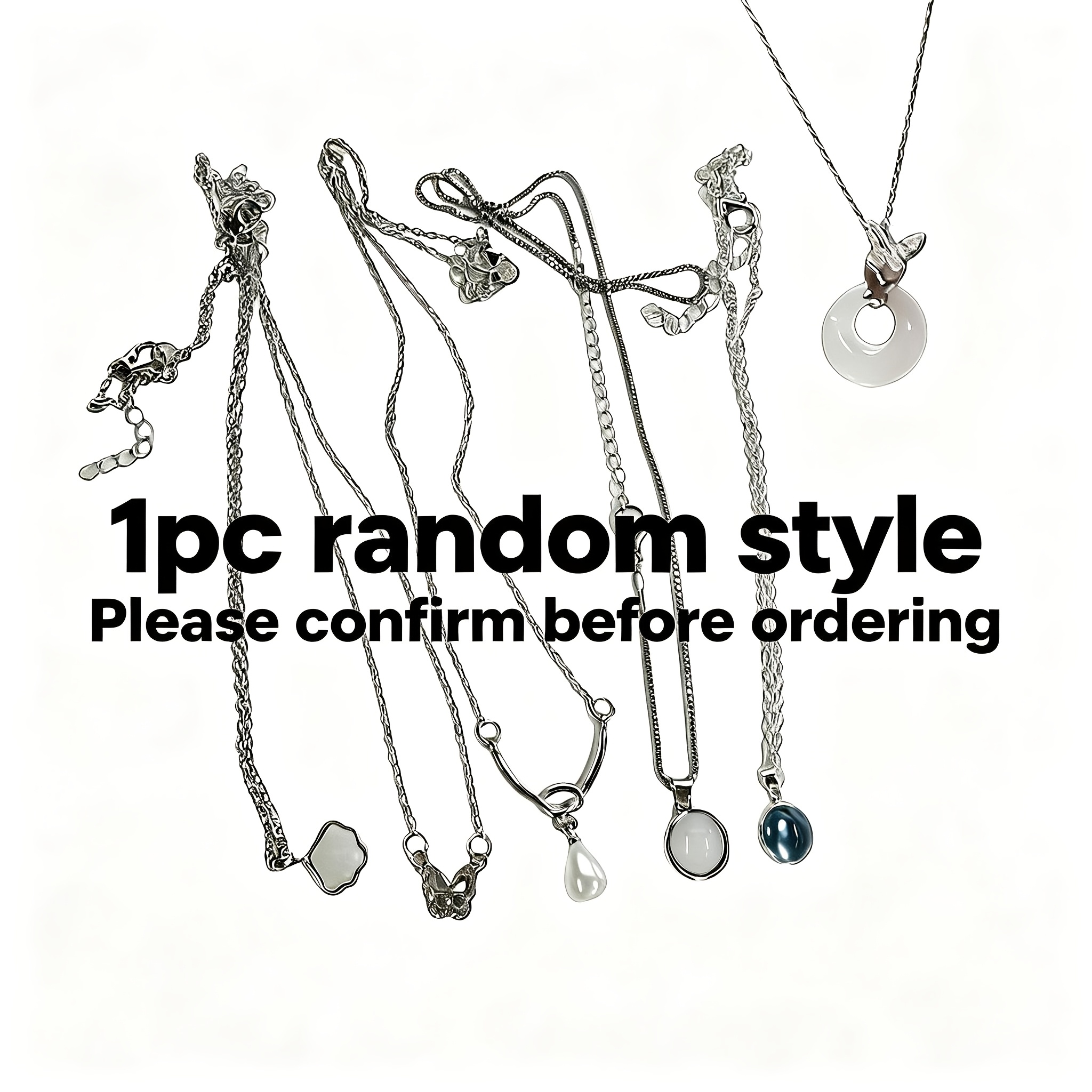 TEMU 1 Artificial Crystal Choker, Showcasing A Delicate Texture, The Perfect For Daily Outfits, Random Style, A Unique Token To Convey Sentiments,