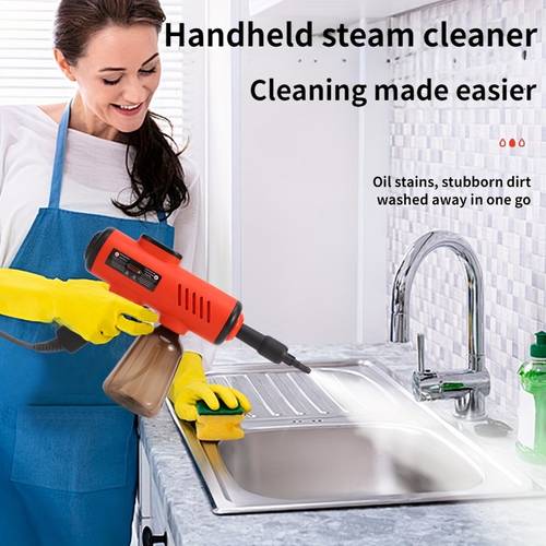 handheld high pressure washer high temperature steam cleaner small cleaning machine quick heating convenient home user outdoor courtyard equipment cleaning machine steam carpet cleaning