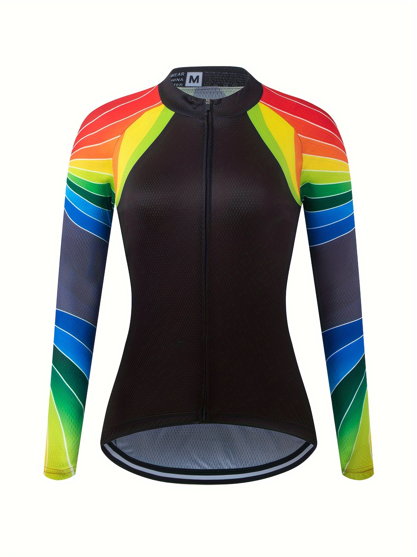 ropa ciclismo larga mujer camiseta ciclismo cremallera Temu