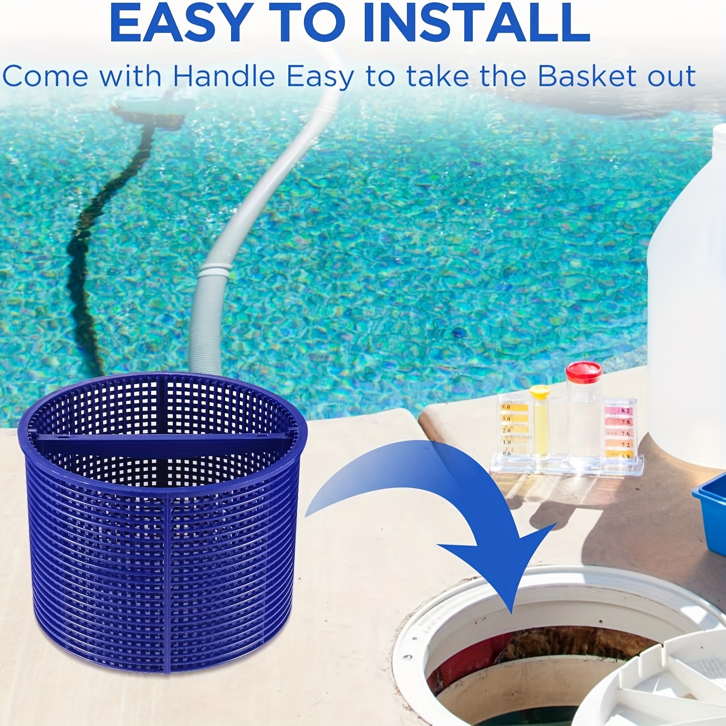 

Hayward Compatible Pool Replacement For Spx1082ca & B-152 - Durable Pe Material, Fits Sp1082, Sp1083, Sp1084, Sp1085, Sp1086, Sp1075 Models - Easy To Install Swimming Pool Filter Accessory