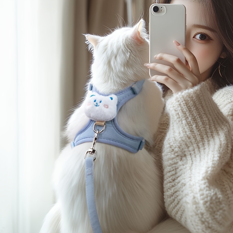 cat traction rope anti   outdoor   rope small kitten slipping cat artifact pet anti lost chest strap chain Product details 0