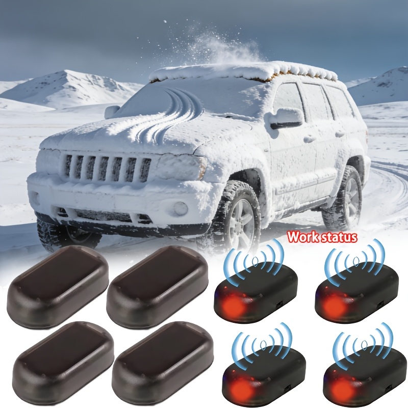 4pcs pack     car window glass winter anti ice and snow usb powered   supplies for christmas and thanksgiving gifts Product details 2