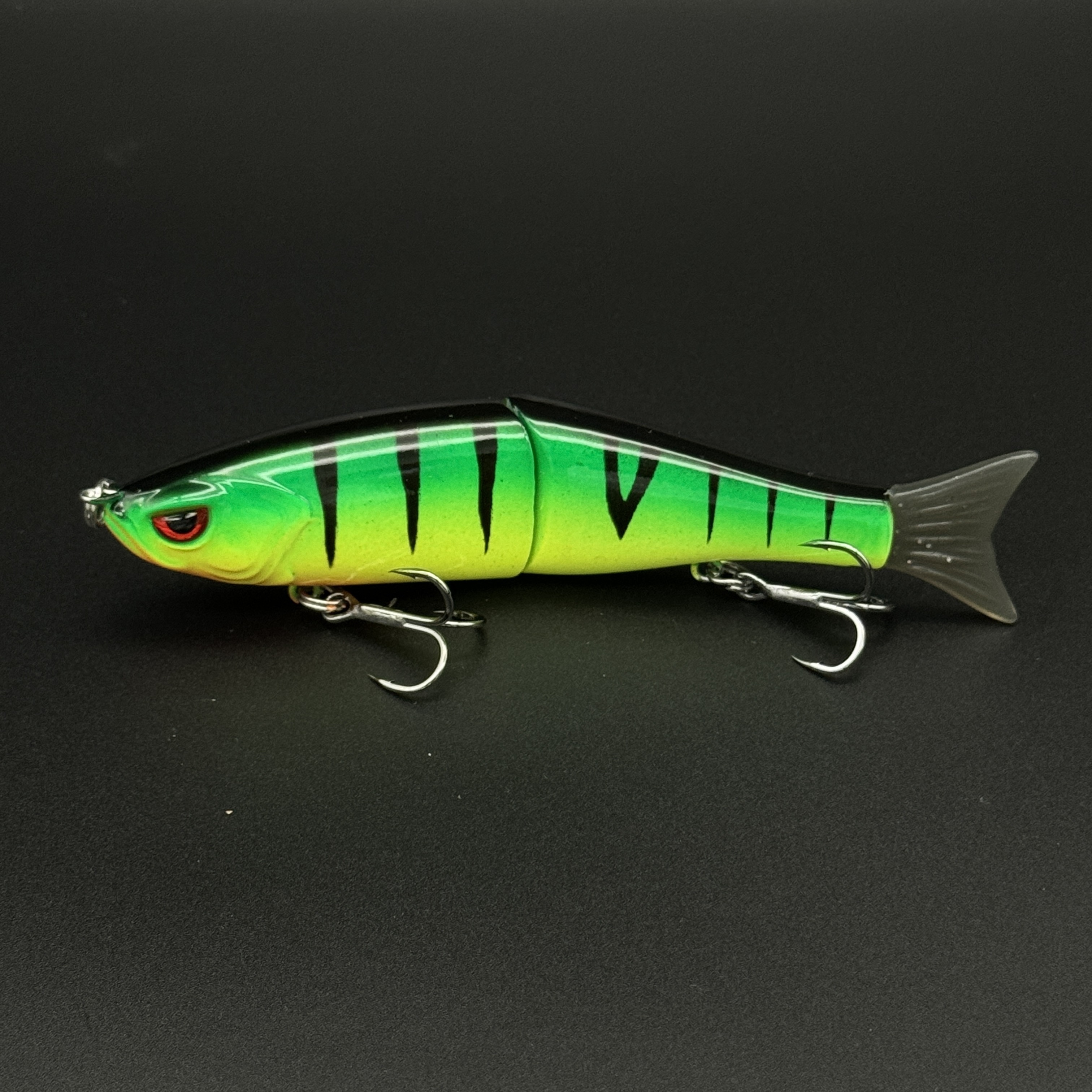 TEMU 1pc Lifelike Multi- Fishing Lure, 18.5g With Soft Tail - Durable Abs Plastic, Realistic With Treble Hooks For Freshwater & Saltwater - Ideal For