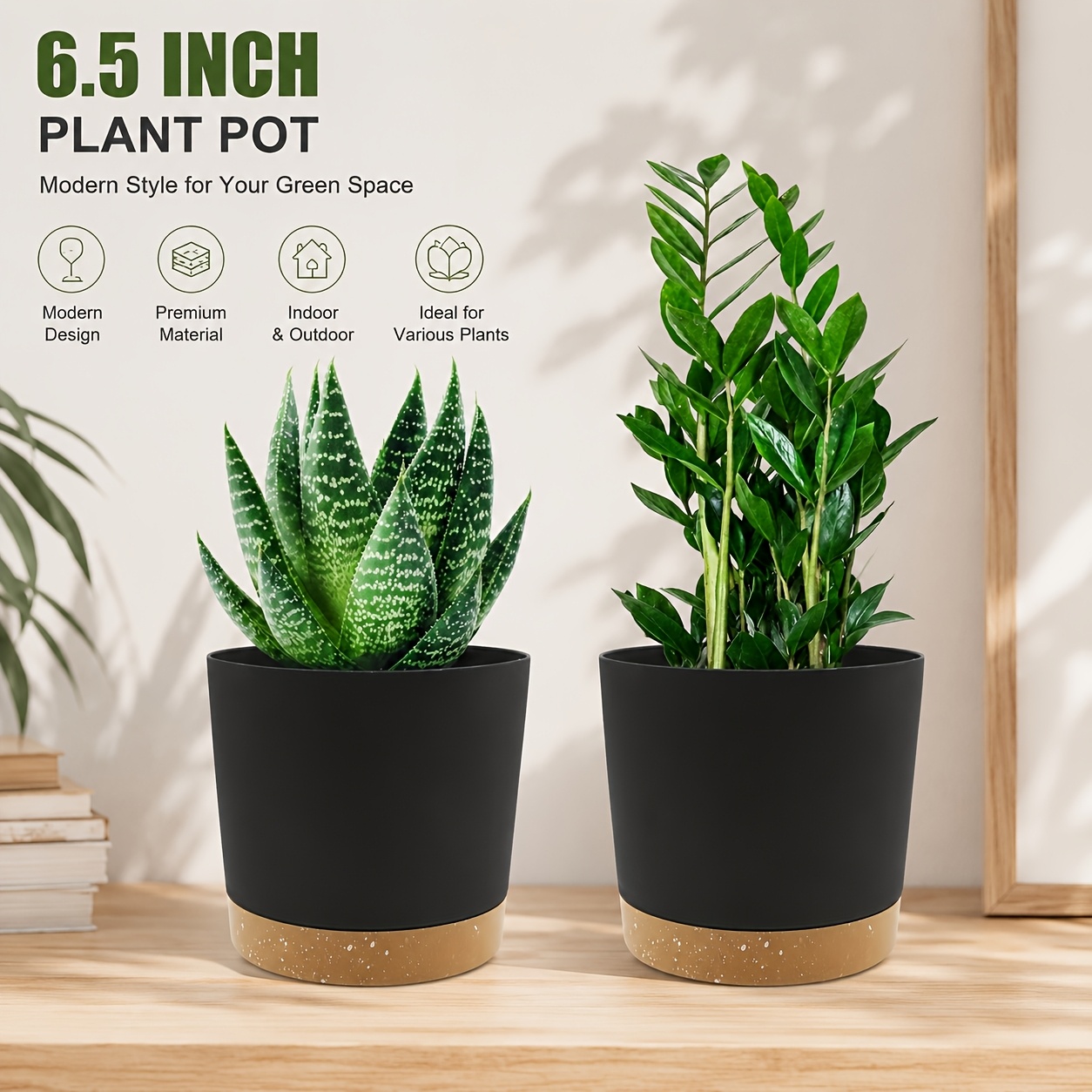 large hanging plant pot Triflora Large Hanging Planter main image 1