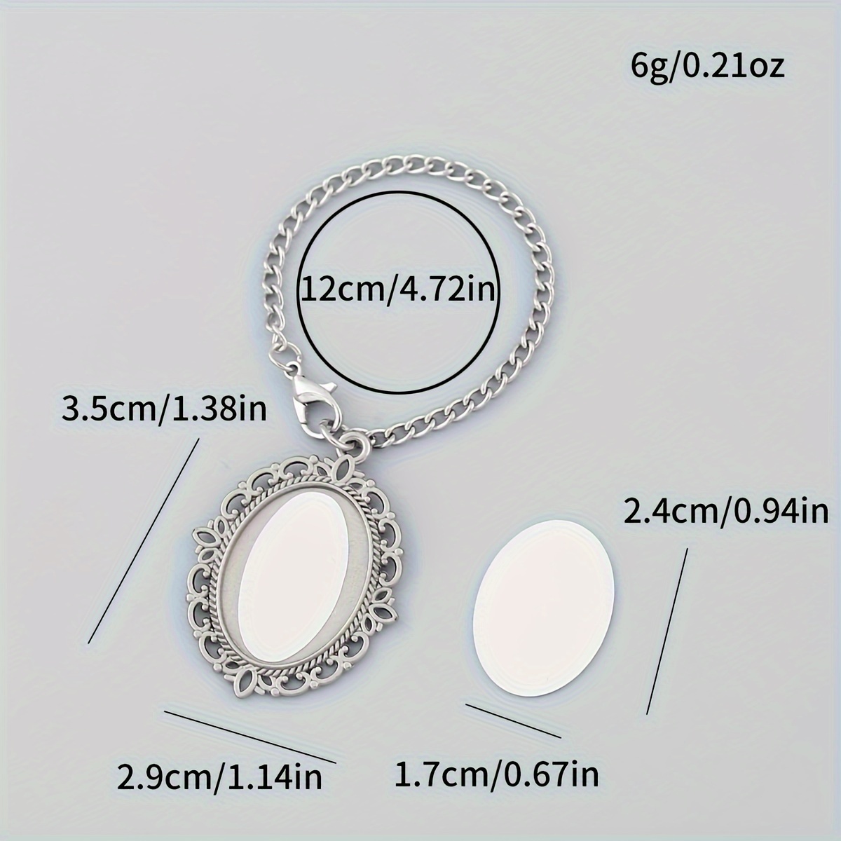 Photo Frame Pendant Brooch Graduation Season Pin Badge Keychain Clothing Accessory