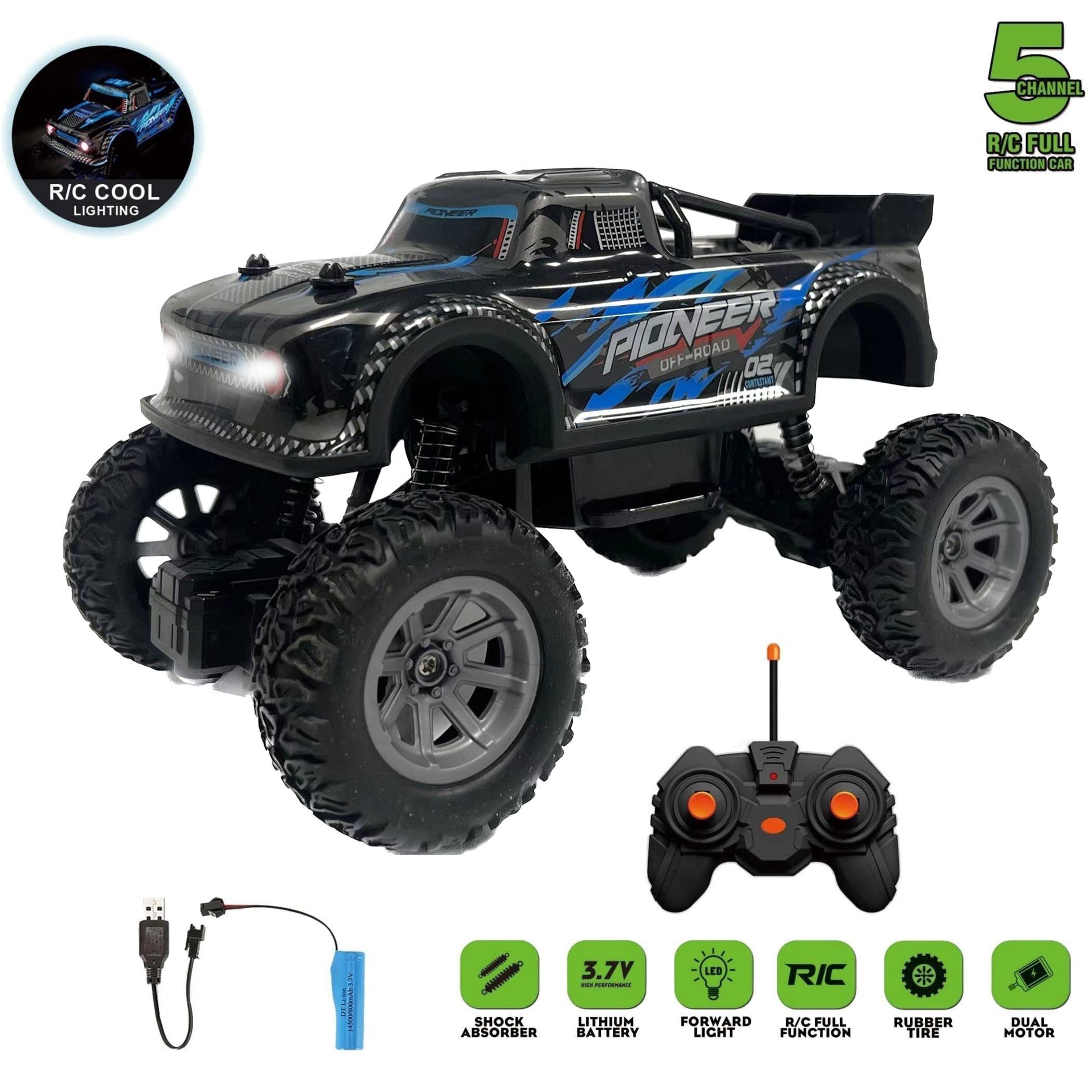 

Remote Control Car, Rc Cars Stunt Car Toy, Rotating Rc Car With Lights, Gift Toy Cars For Boys/girls 3 4 5 Years Old, Competitive Drift High Speed Christmas Halloween Thanksgiving Gift Carnival