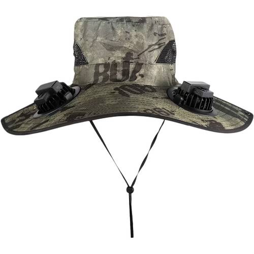 26 years new summer silent fan large wind rechargeable fisherman hat outdoor hiking removable sunshade men women single double head white army green black