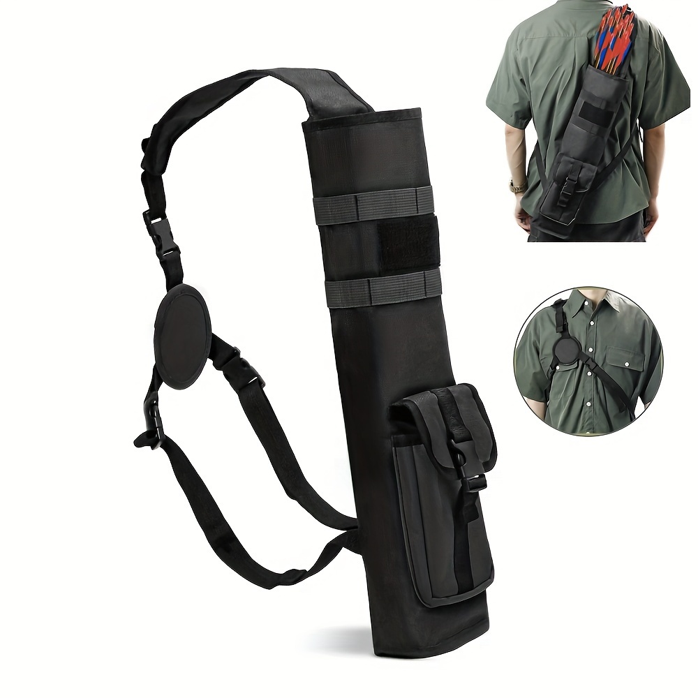 

Molle Compatible Archery Bag With Pockets And Molle Webbing For Hunting, Shooting, And Target Practice