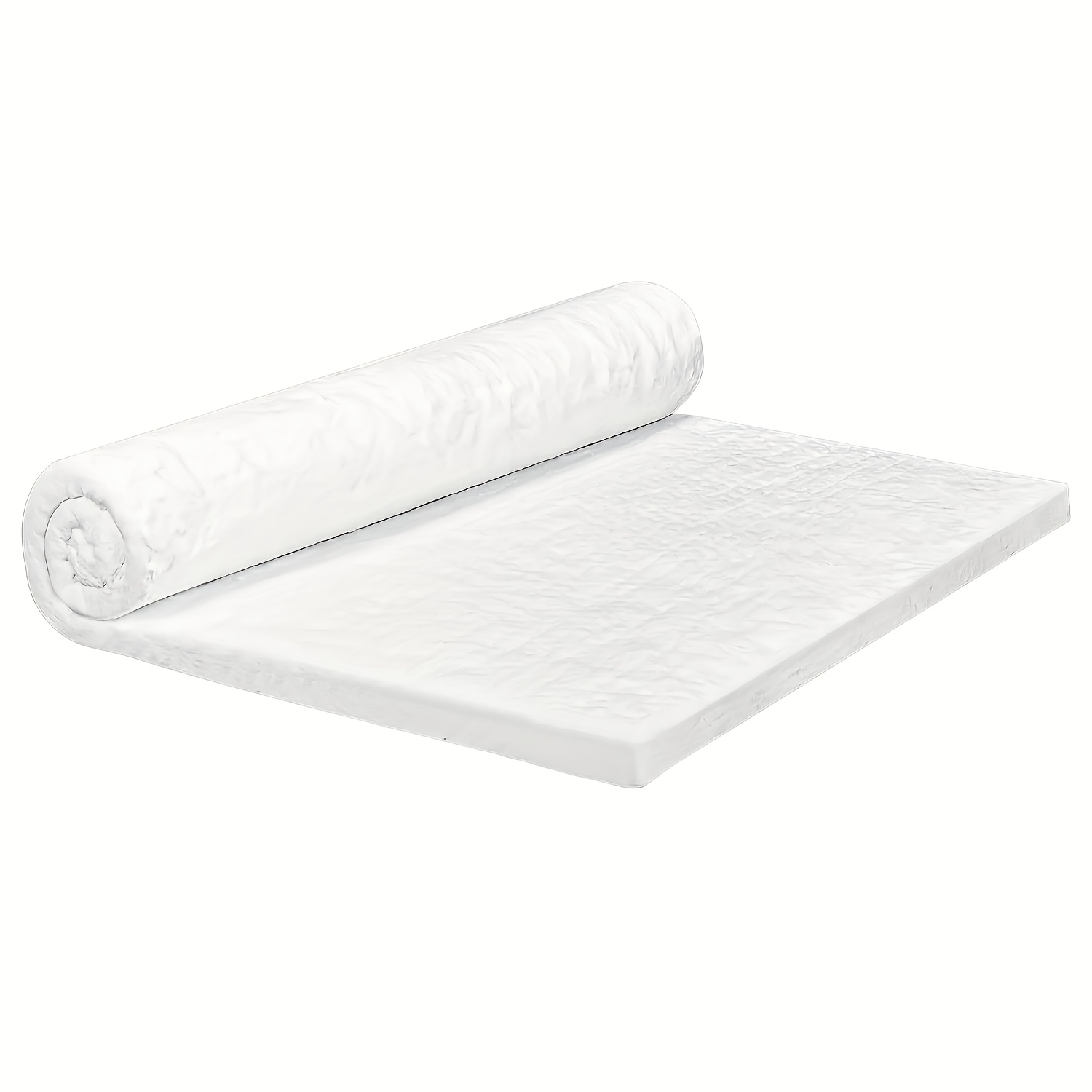 TEMU 1pc High-temperature Resistant Ceramic Fiber Blanket - For Ovens, , , & Industrial Use - Heat-resistant Flexible & Durable Insulation For