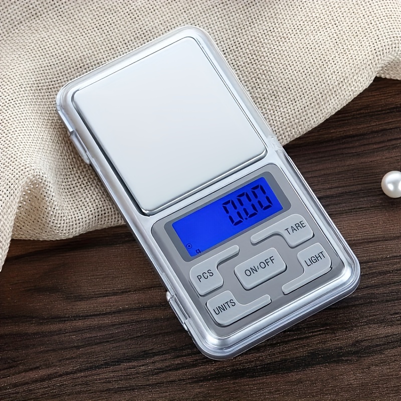 portable 500g 0 01g precision electronic jewelry scale with 100g capacity kitchen digital scale for precise measurements details 9