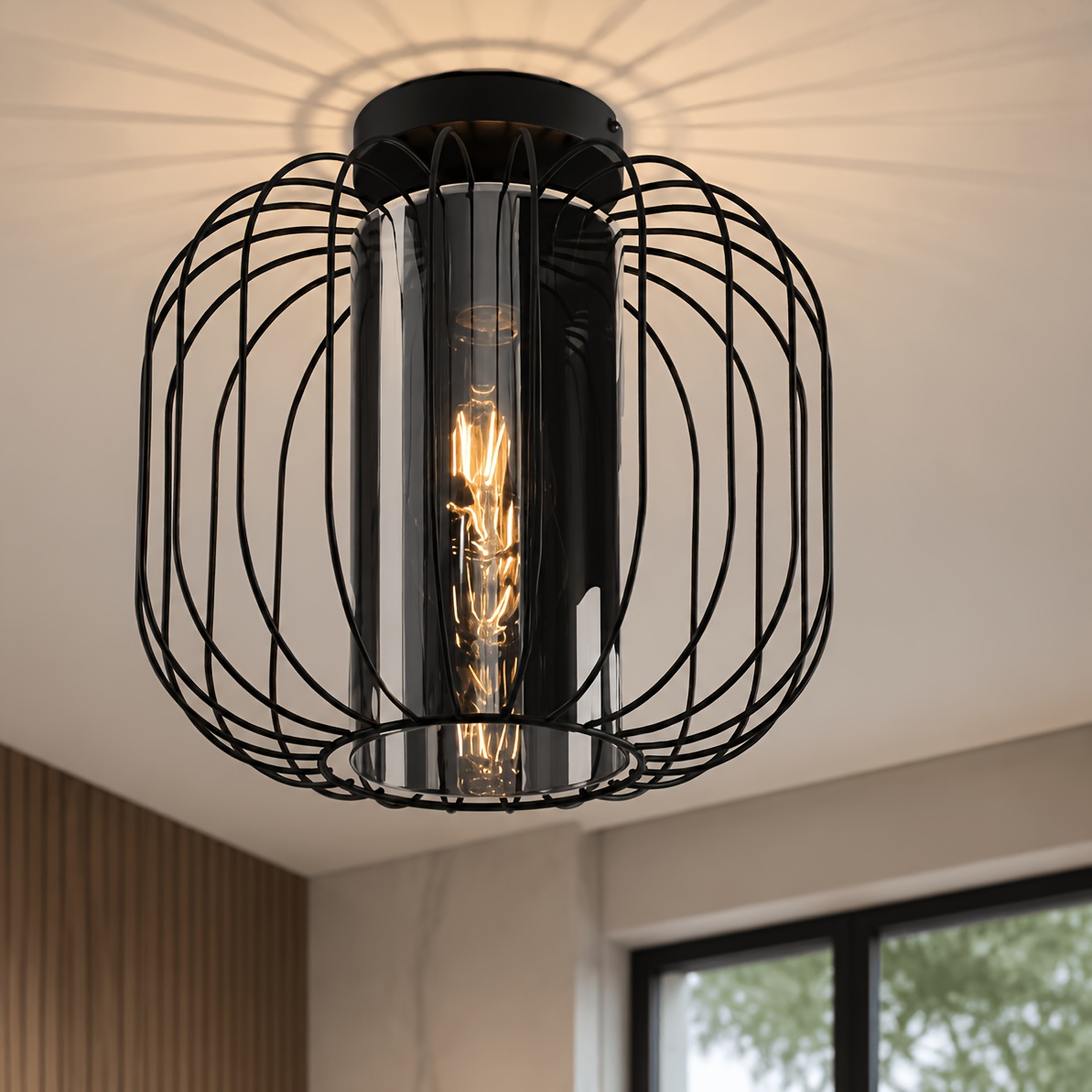 Image of Ceiling Light Ceiling Light Modern Light E27 With Kitchen Light Retro Indoor Ceiling Light Kitchen Room Hotel (bulbs Not Included)