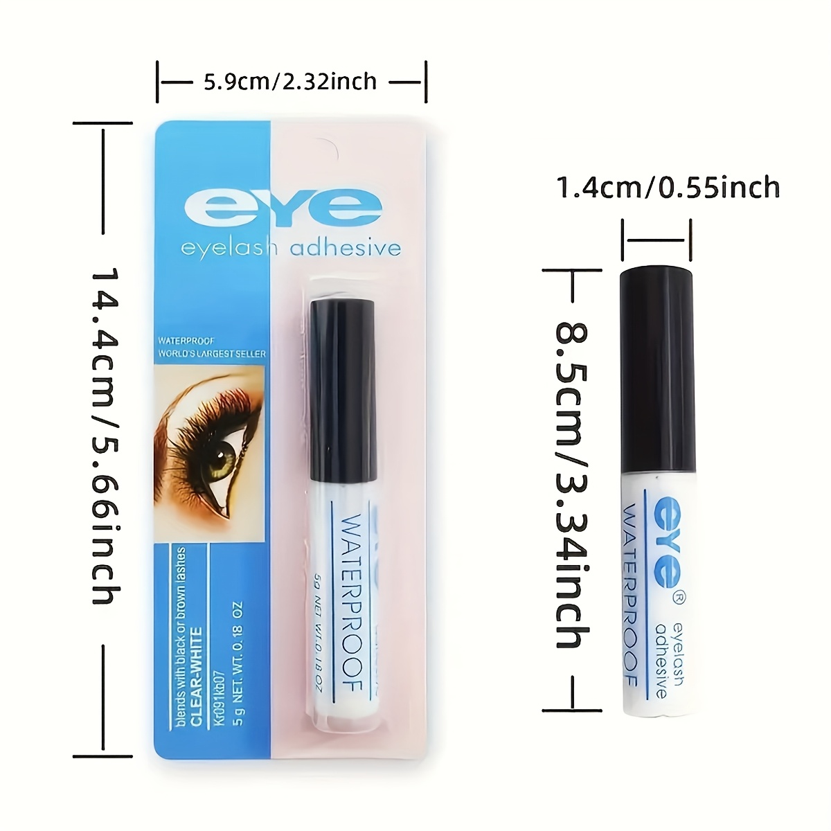 false eyelash   long lasting quick drying waterproof false eyelash   super strong fixation durable non irritating sweat proof suitable for beginners Product details 5