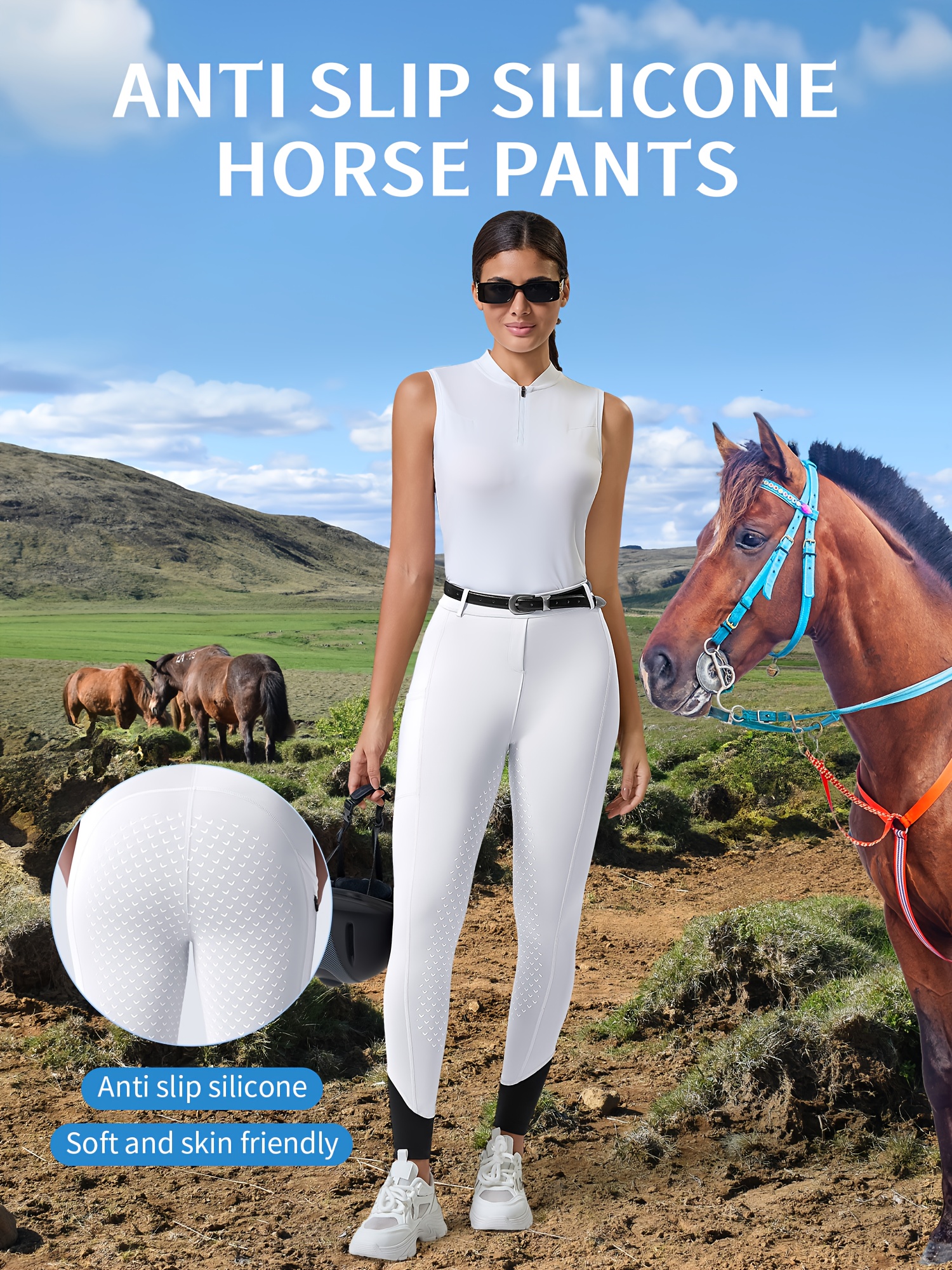 equestrian supplies sold on Temu United States