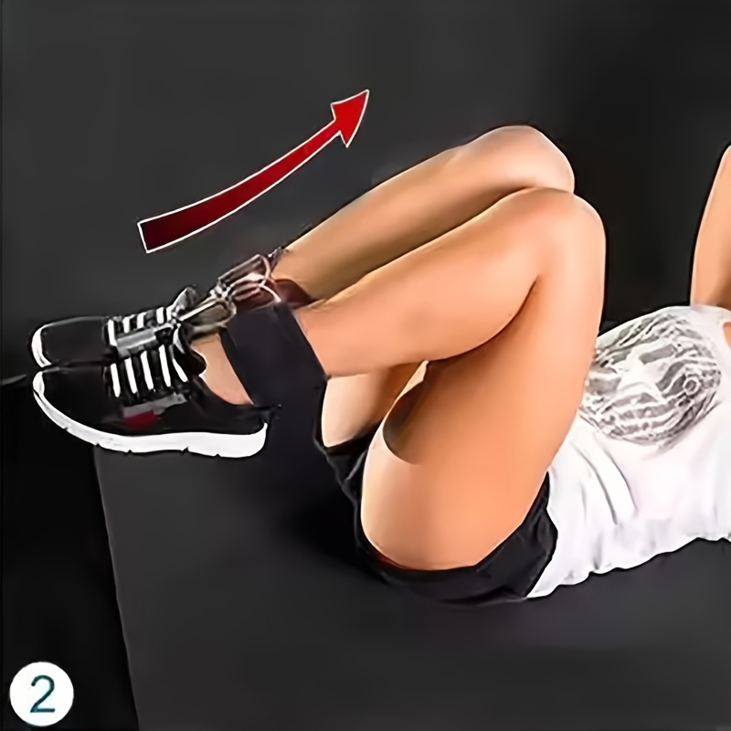 Heavy-Duty Adjustable Ankle Straps with Double D-Rings