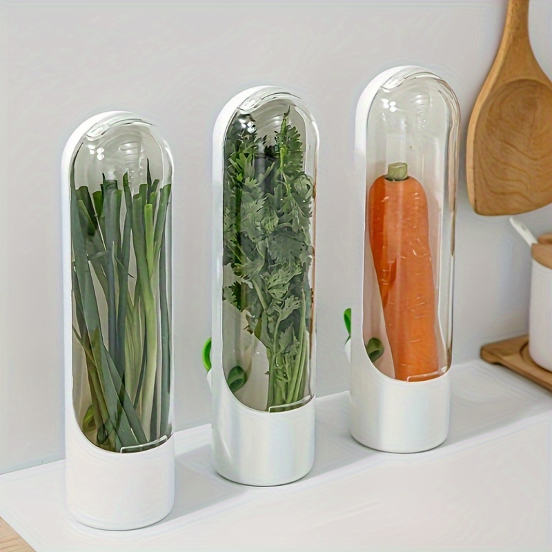 

1/2/3pcs Refrigerator , Pod, , , Suitable For Coriander, , , , For Vegetables , Organizers And , Accessories