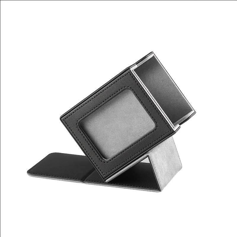 Collectible Card Storage Box With Window Holds Over 100 Cards And