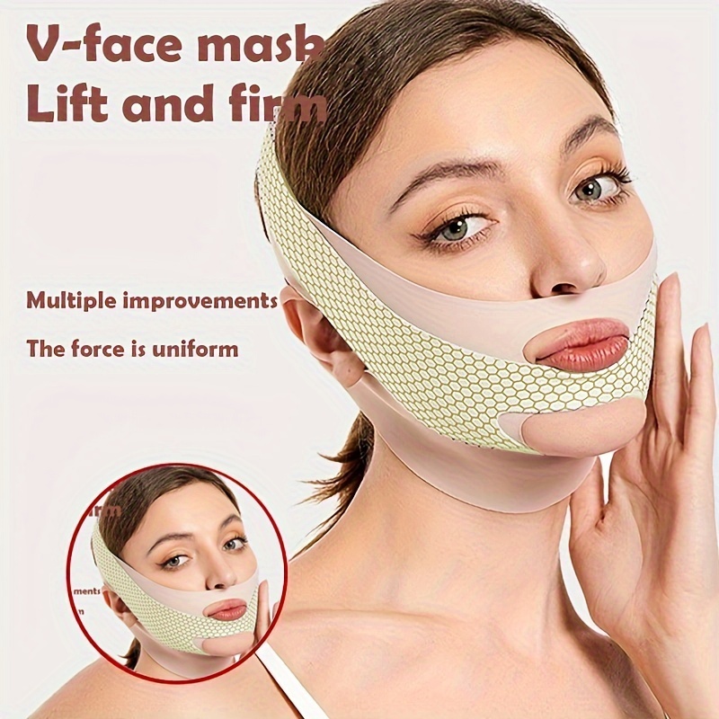 

Free Pressure Band Fits All Universal Design New Upgrade Design Facial Sculpting Face Lifting And Tightening Mask Slimming Facial Wrinkle Strapping Facial Sculpting Mask