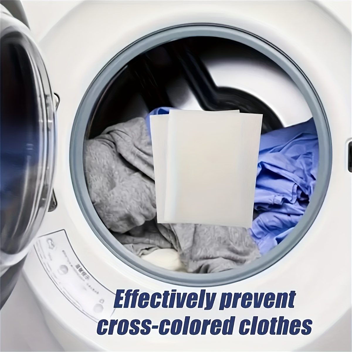 100/80/30pcs Color Catcher Laundry Sheets - Non-Woven Fabric, Fade-Resistant & Brightening Clothes Protector, Prevents Dye Transfer and Enhances Washing Machine Protection for Enhanced Garment Care, Laundry Room Accessory