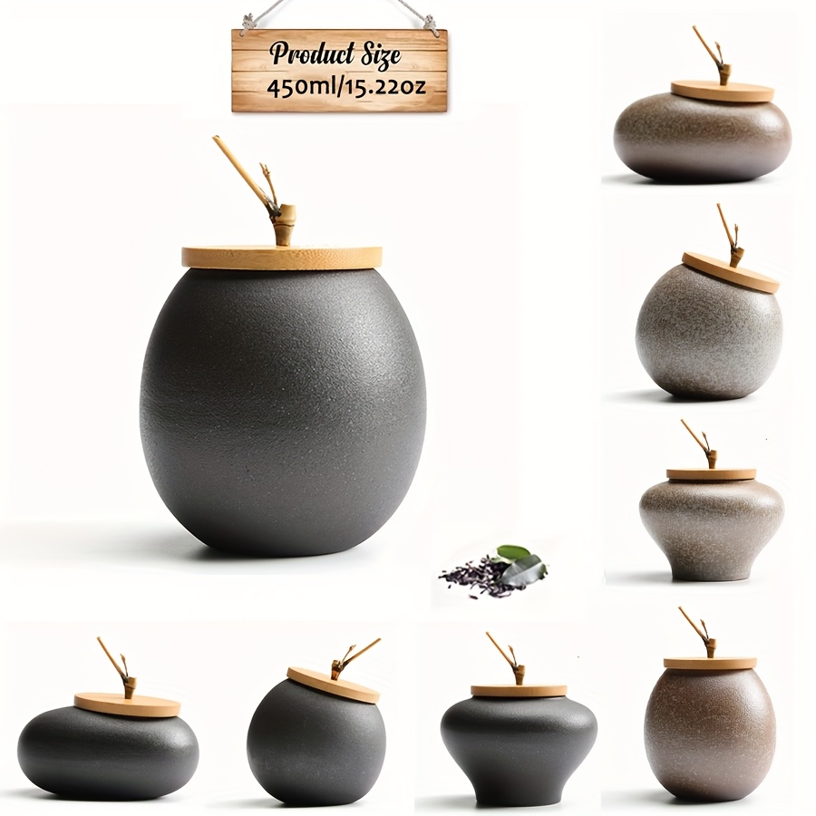 Ceramic Tea Canisters