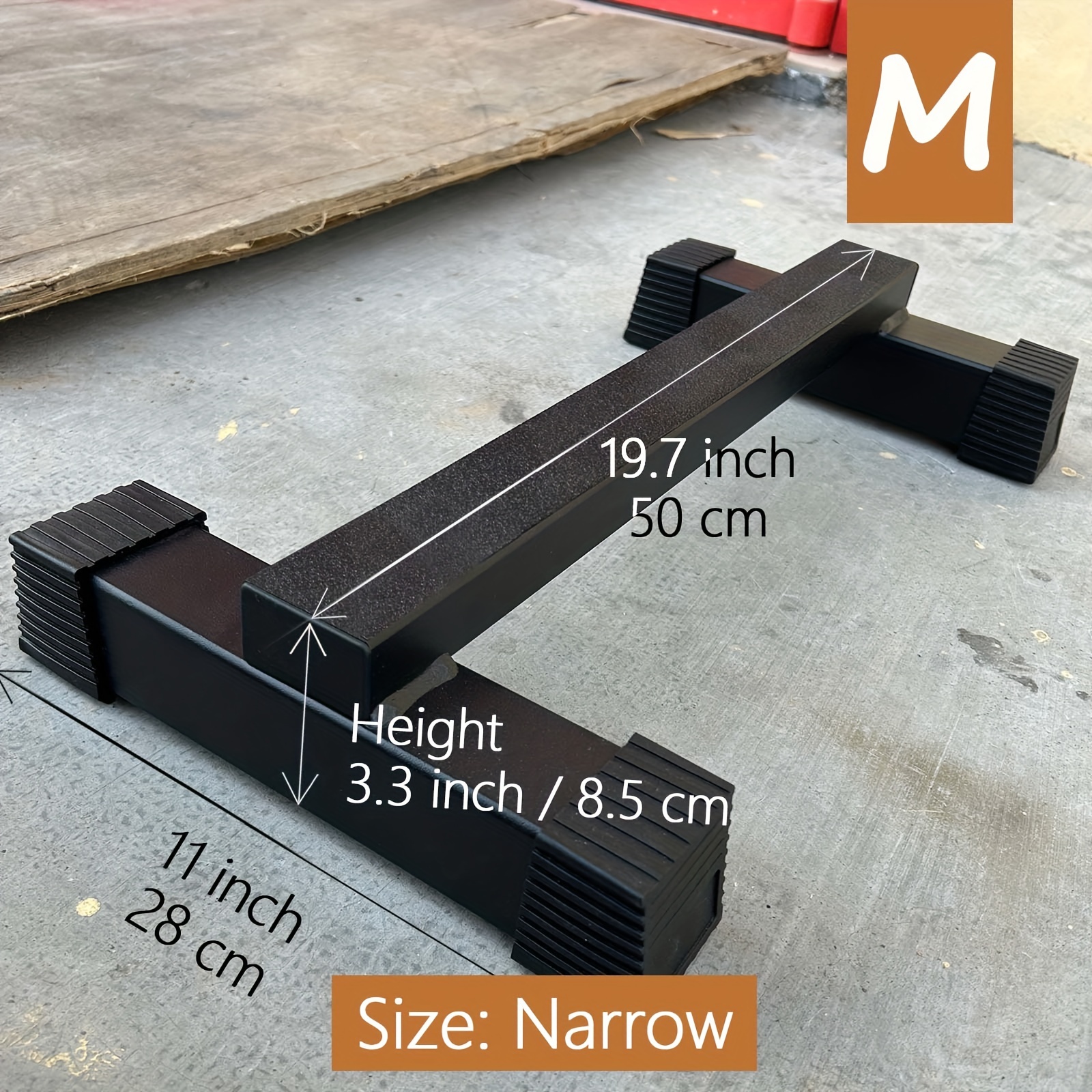 TEMU Calf Bar, Standing Calf Machine For Calf Stretching, Squat, Foot Stretch, Anti-slip Solid Calf Block, Standing Calf Platform Machine