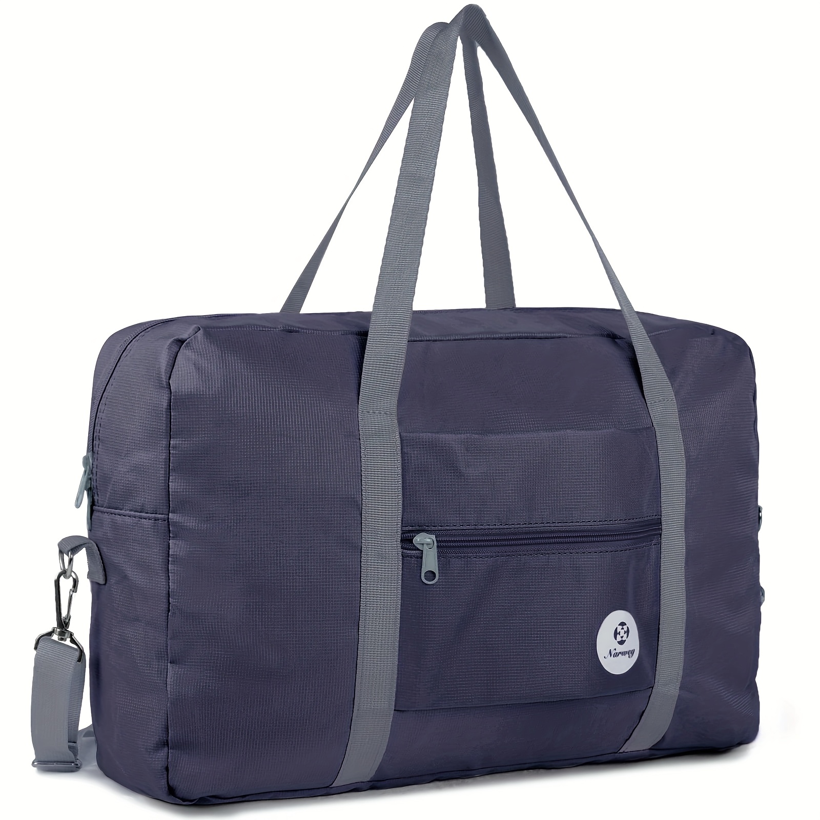 Lightweight Underseat Weekend Tote Bag For - Durable Overnight Travel With Shoulder Strap, Spacious Interior, Reinforced Stitching, Easy-clean Fabric, Must-have Gift For 2025 Holidays