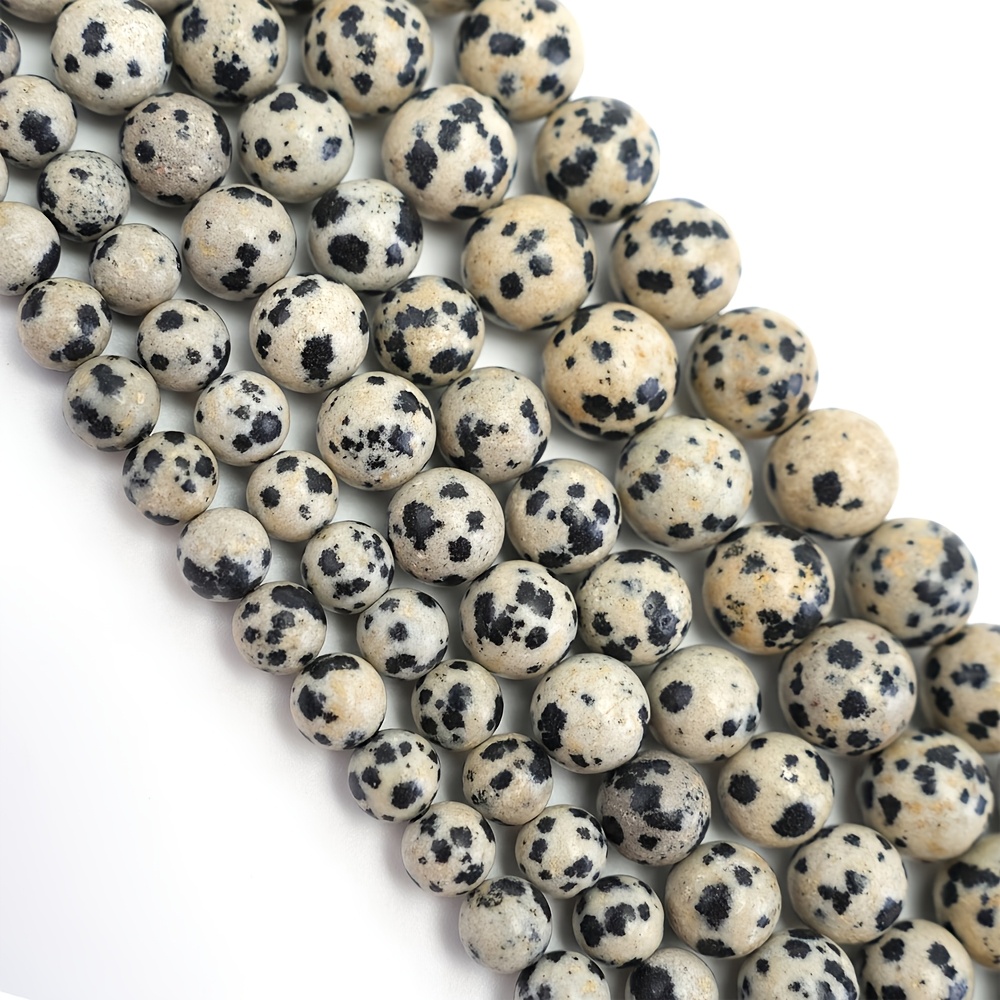 TEMU Natural Spotted Stone Original Stone Beads, Very Suitable For Making Jewelry And Crafts, Can Be Used For Making Bracelets, Necklaces And