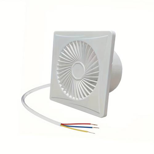 item picture 6 inch exhaust fan ventilation fan strong airflow ventilation fan energy saving small fan silent exhaust fan suitable for kitchen window wall or glass installation suitable for shower office garage bathroom white