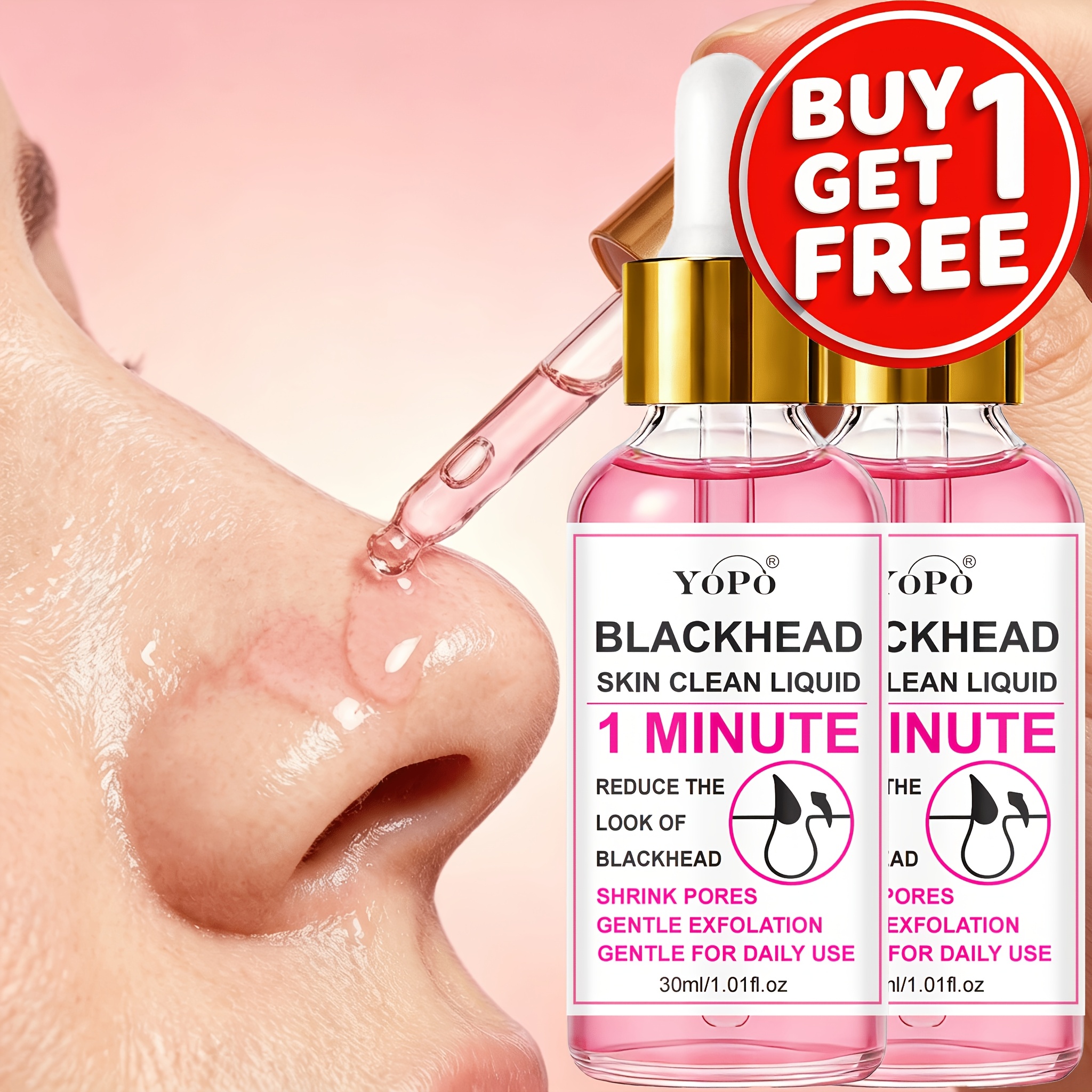 Image of ( Free) Cleansing Liquid - Pore Tightening & Deep Exfoliation, And Removal, Compatible With For All Light Beige Types, Suitable For Oily Light Beige, Deep Moisturizing To , Pores