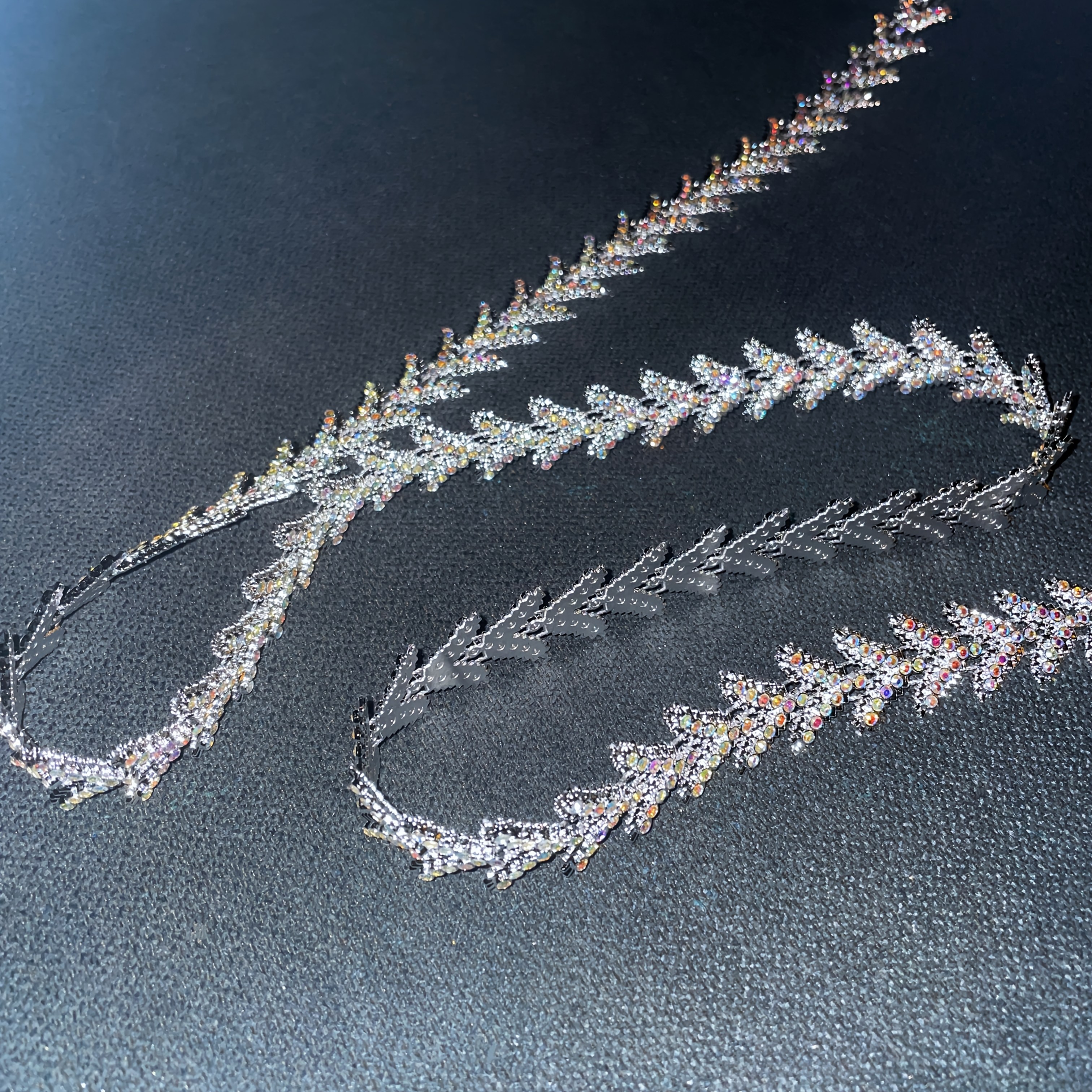 Rhinestone Sewing Decorative Strip for Embellishments