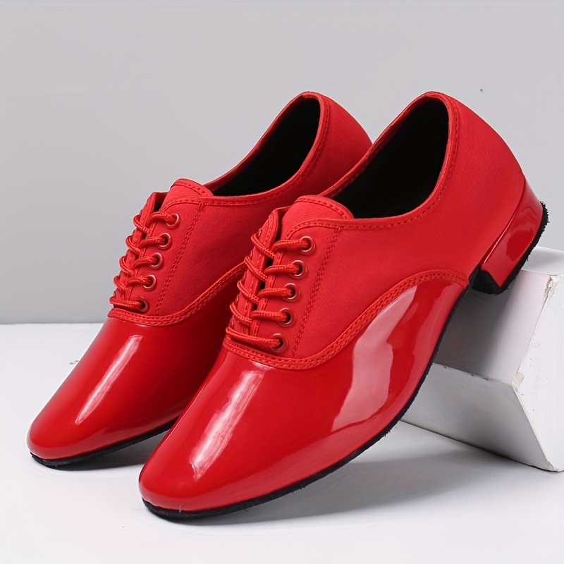 *'s Professional Latin Dance Shoes - Lightweight Low-Top Ballroom & Wedding  Dance Sneakers with /Fabric Upper & Genuine Sole, Solid Color Indoor Dance  Shoes Suitable for Latin Dance, Practice, ...
