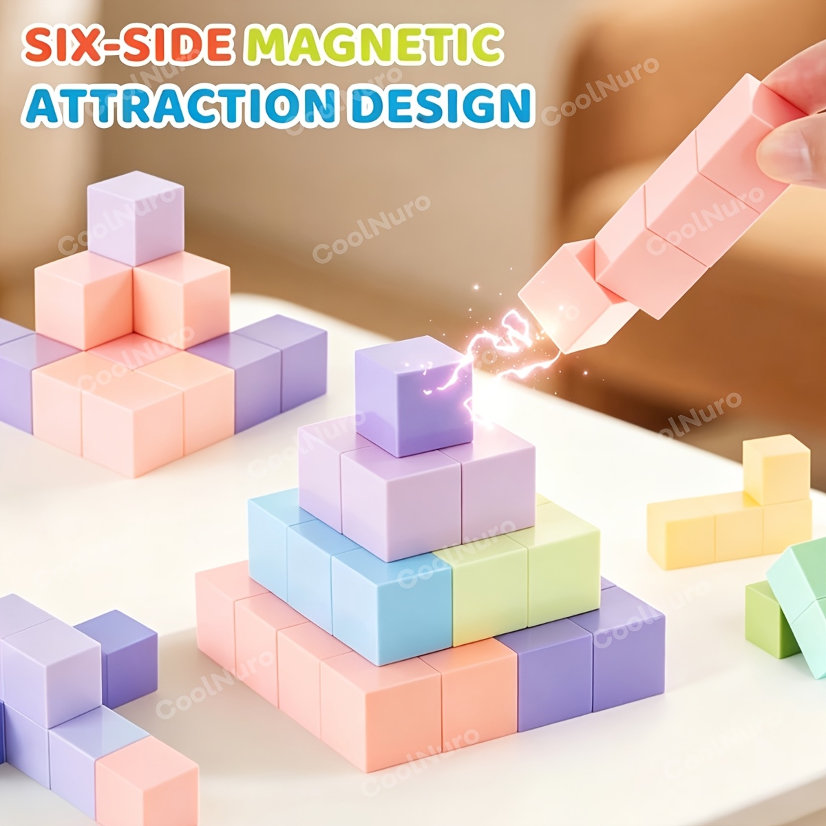 45pcs Magnetic Building Toy Set for Creative Play