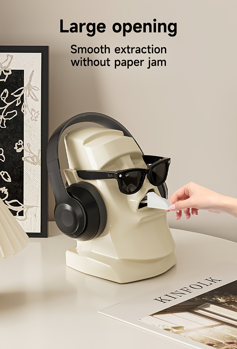   desktop storage box glasses earphone storage rack office organizer desk artifact coffee table porch paper tissue box Product details 1
