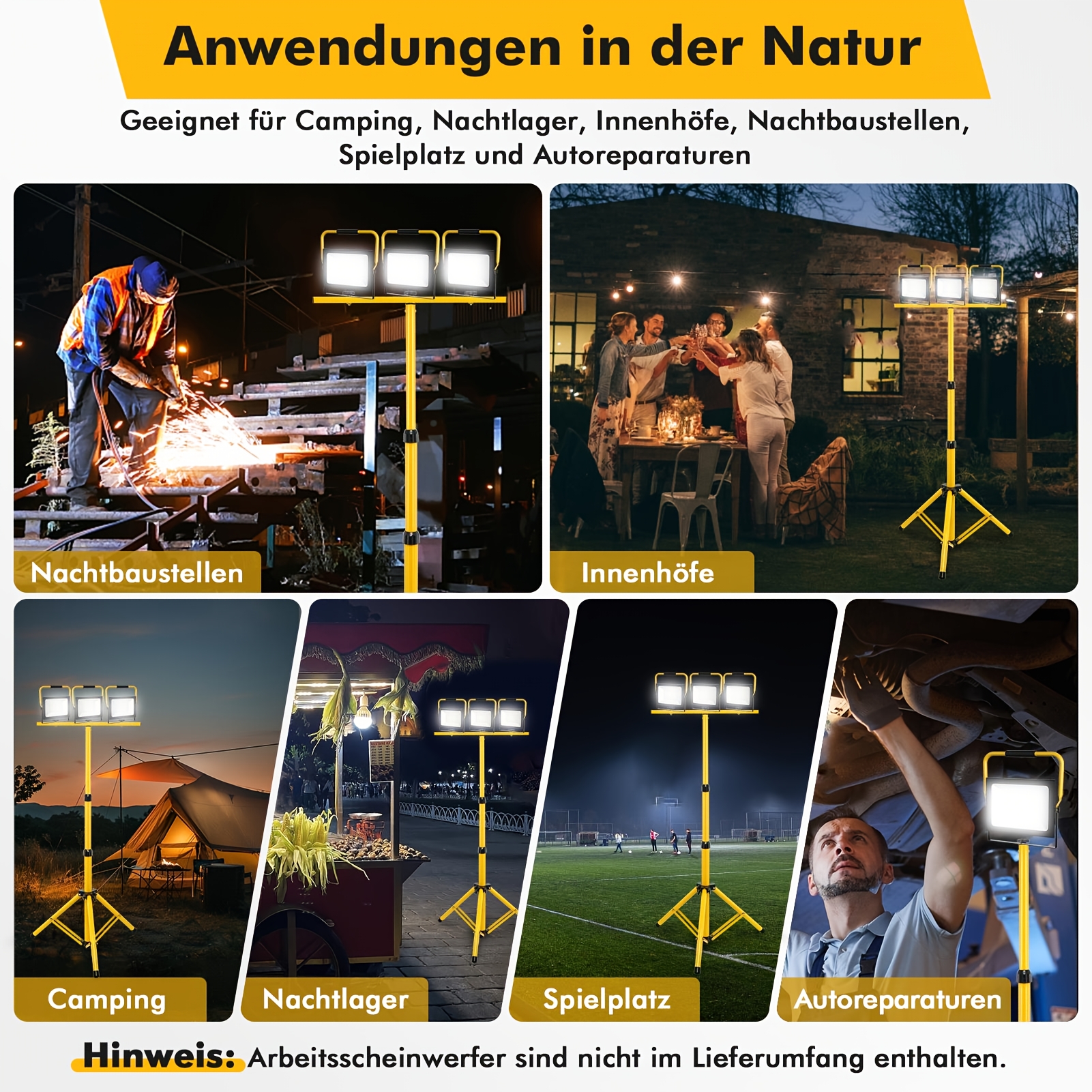 Image of Floodlight Work Light Bracket