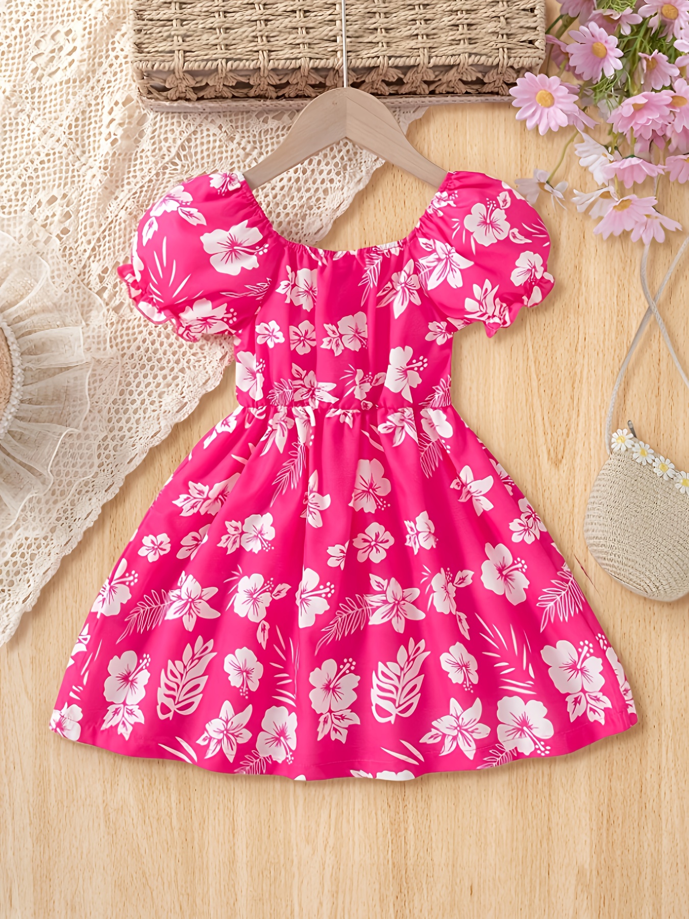 a stylish summer dress girls featuring a Temu Philippines