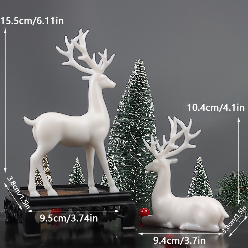 TEMU Figurines For Christmas & - For Decor, For & Fireplace Display, Sculptures