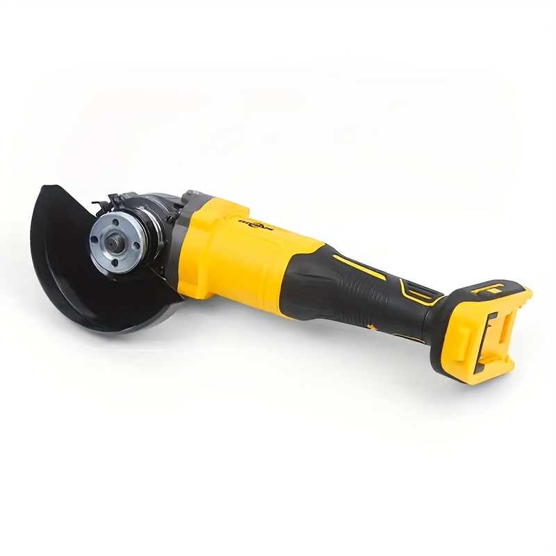 TEMU Adapté à la batterie 20V MAX, meuleuse d'angle fil, moteur balais à haute vitesse à 3 vitesses réglables, compacte, adaptée au meulage et au